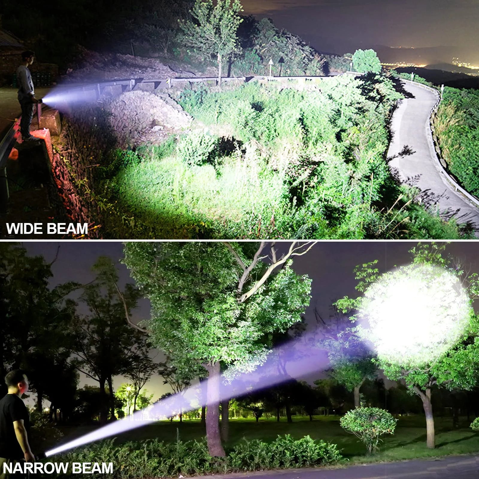 990000 Lumens Powerful Flashlight Rechargeable XHP90 Super Bright Waterproof Led Tactical Flashlight 5 Mode USB Zoom Torch for Camping Emergency