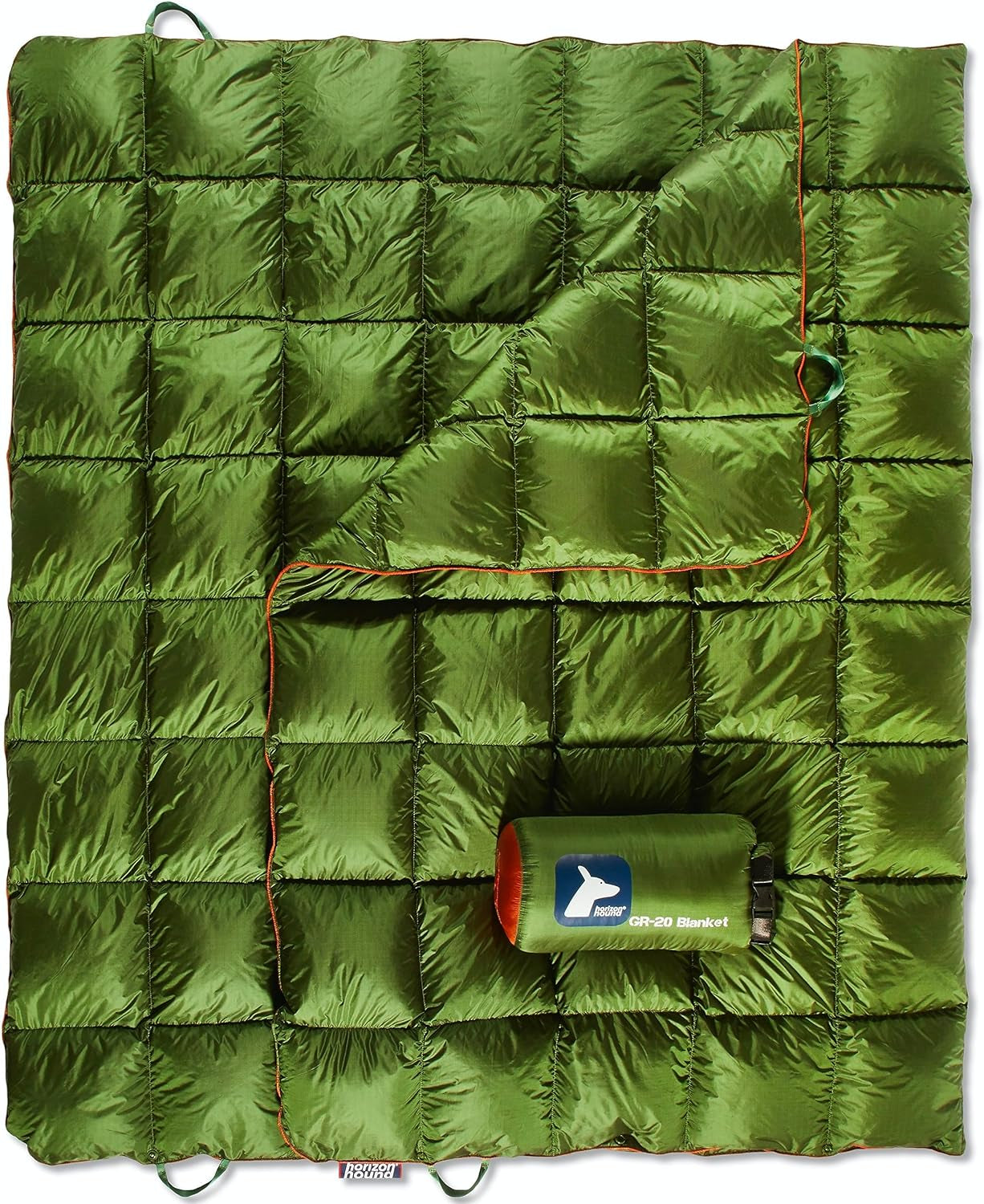 down Camping Blanket - Outdoor Travel Quilt | Sustainable, Insulated, Lightweight & Warm Gear for Sleep, Camping, Stadium, Hiking & Festivals | Water Resistant, Packable & Compact