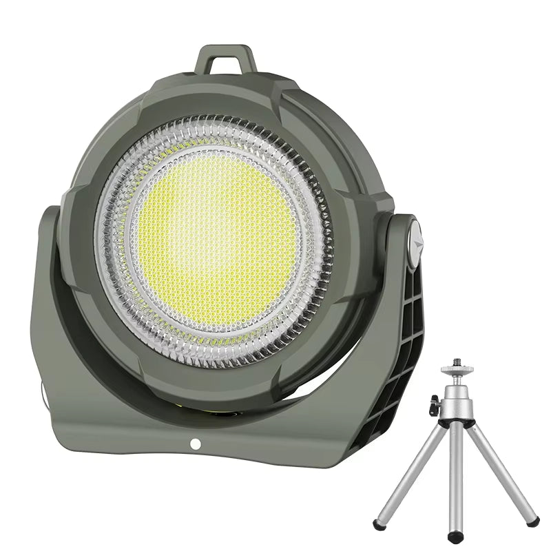 COB Portable Solar Lamp Type C Rechargeable Torch with Tail Magnetic Attraction Flashlight Emergency LED Camping Lighting Lamp