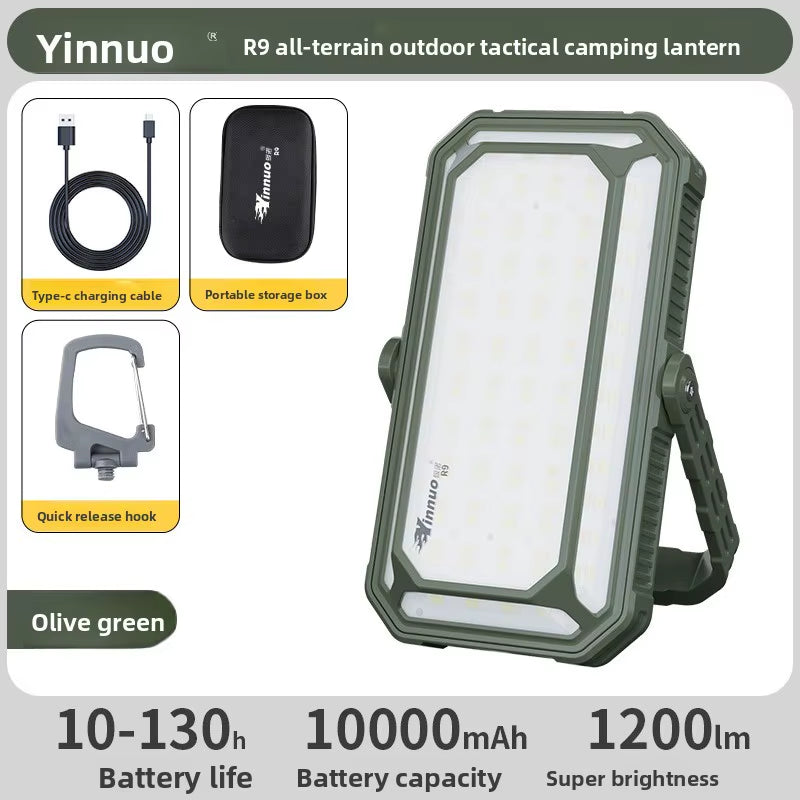 10000Mah LED Camping Tent Light Rechargeable Outdoor Emergency Lighting Waterproof Portable Hanging Night Lamps Camping Lighting