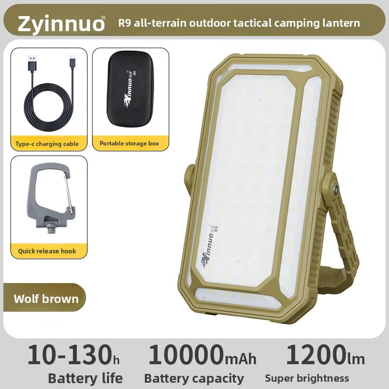 10000Mah LED Camping Tent Light Rechargeable Outdoor Emergency Lighting Waterproof Portable Hanging Night Lamps Camping Lighting