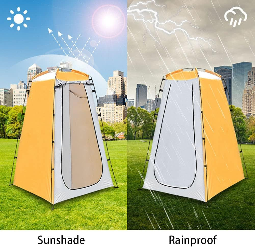 Privacy Tent,Foldable Toilet Tent Changing Room Portable Outdoor Shower Tent for Camping Beach(Green)