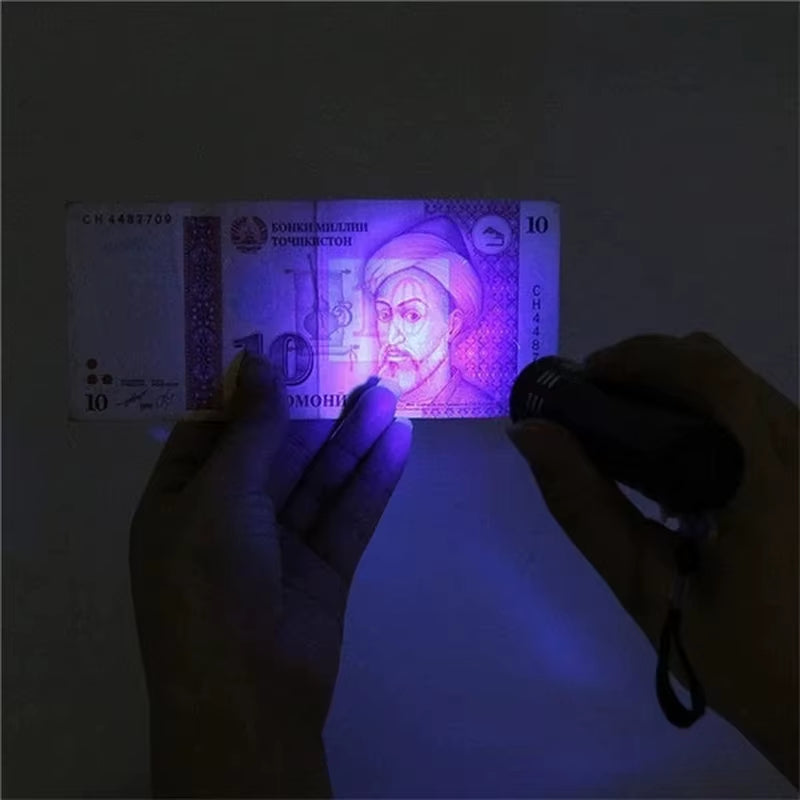 LED UV Flashlight 365Nm 395Nm Blacklight Scorpion UV Light Pet Urine Detector Zoomable Ultraviolet Outdoor Camping Lighting