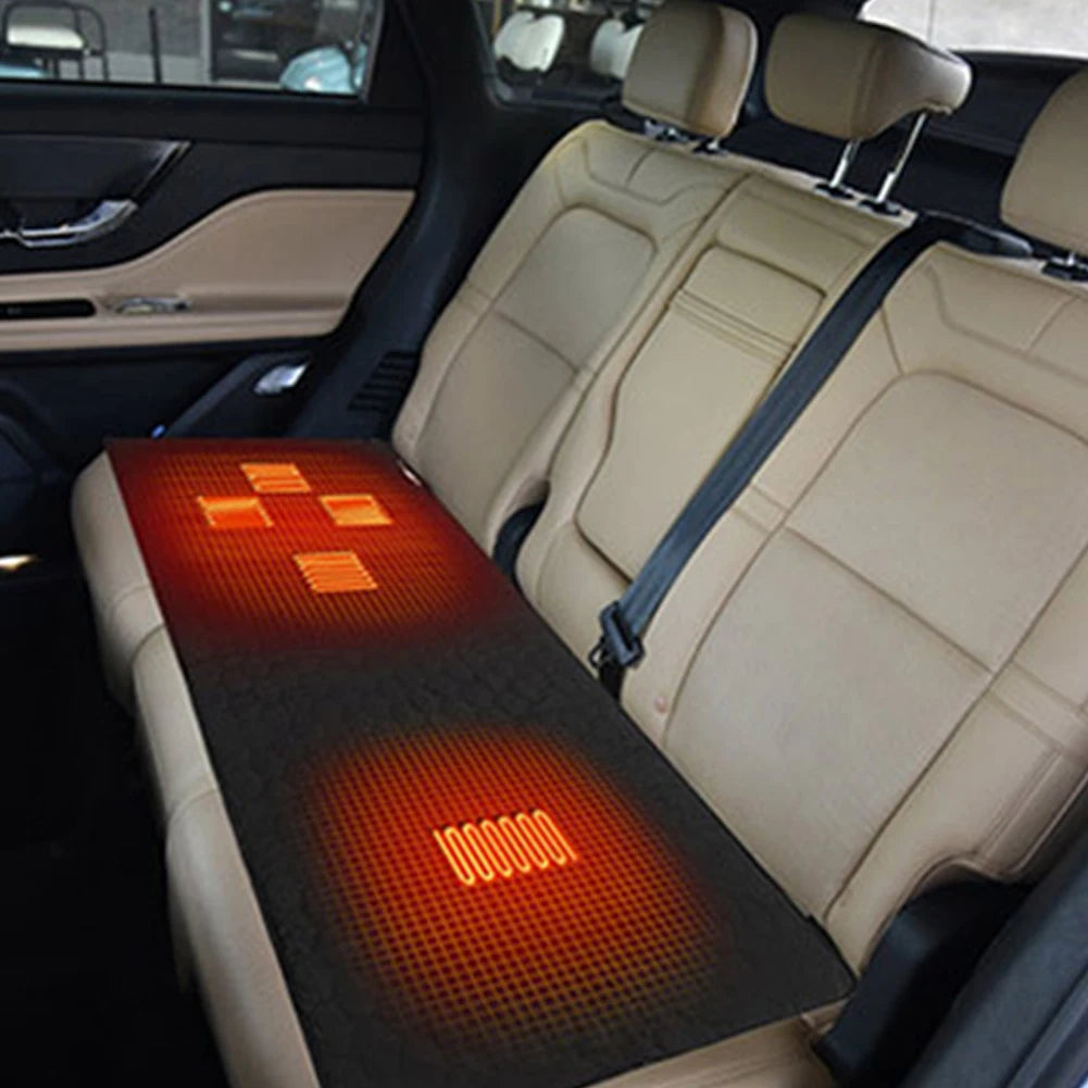 USB Heating Sleeping Mat Adjustable Temperature Camping Heated Sleeping Mattress Camping Warming Mattress for Camping Tent Mat