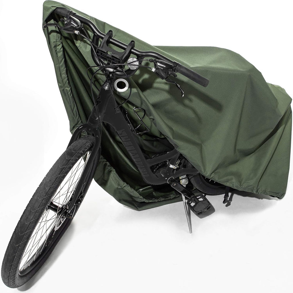 Bike Cover – Reflective Bicycle Covers for outside Storage - Waterproof & Weatherproof Garden Tarp Shelters for Bikes, Trikes, 29Ers, and Electric Bicycles