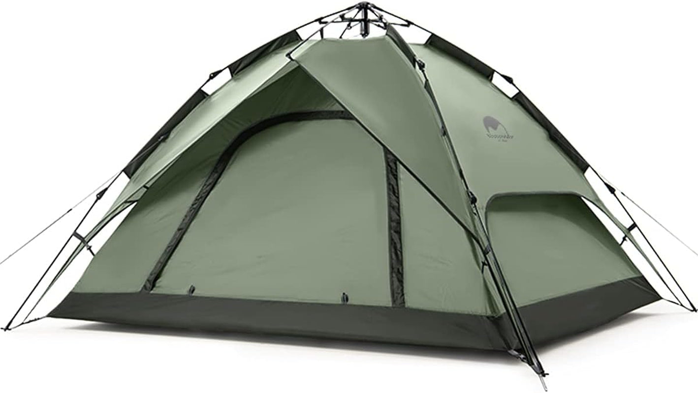 3-4 Person Pop up Tent - Easy Setup Instant Tent for Camping and Hiking