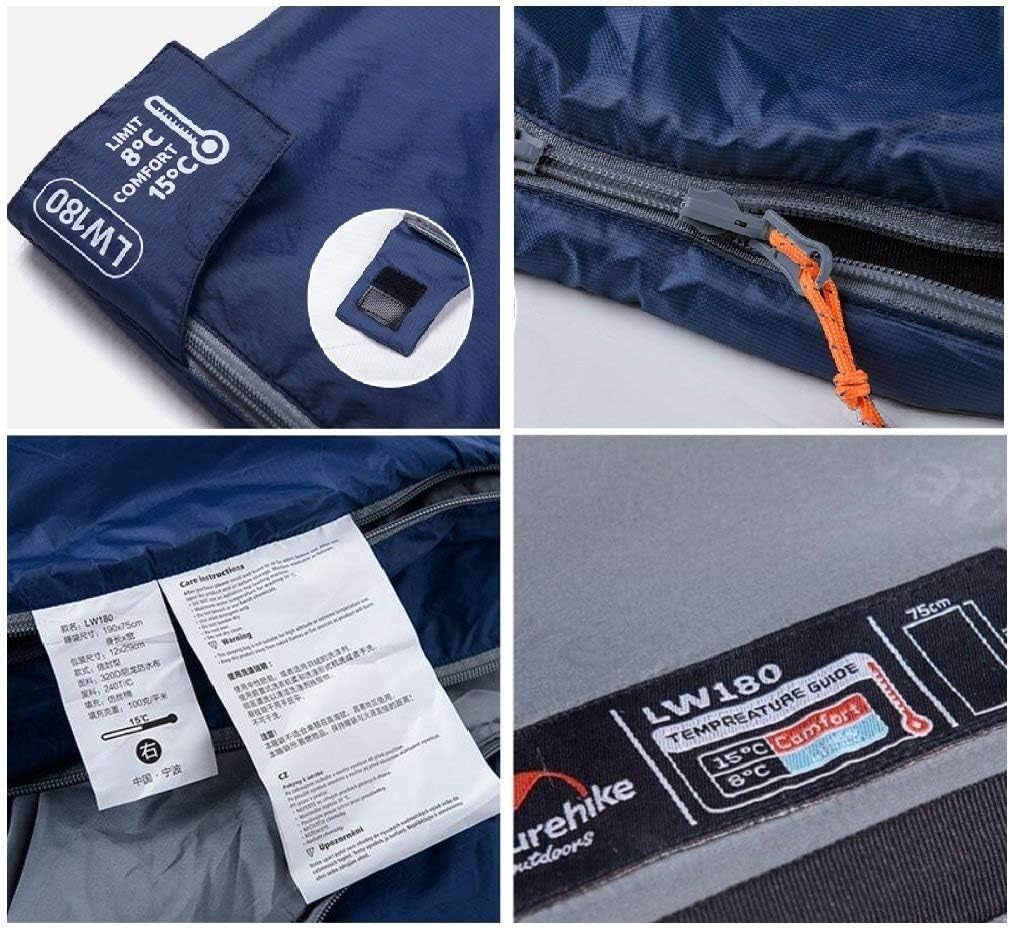 Ultra-Light Envelope Travel Sleeping Bags,Outdoor Climbing Camping Portable Thin Waterproof Sleeping Bags